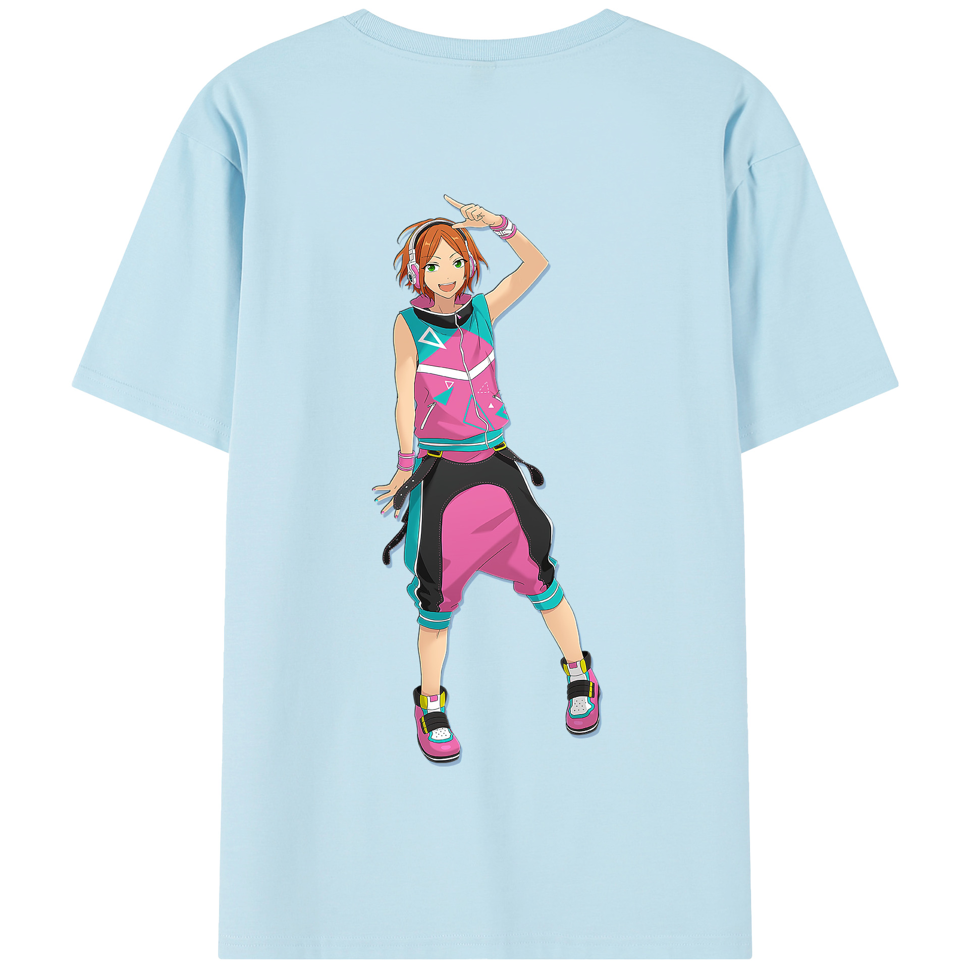 （画像用） あんさんぶるスターズ! Ensemble Stars 綿100％半袖Tシャツ（背面プリント）